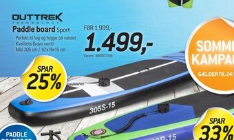 Thansen Paddle board tilbud