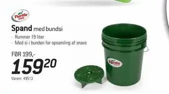 Thansen Spand med bundsi tilbud