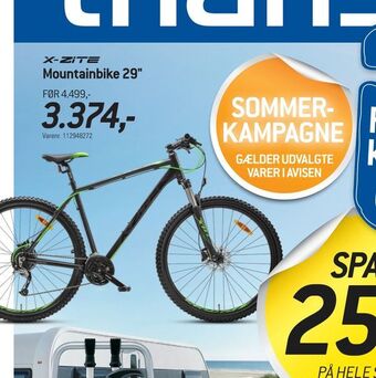 Thansen Mountainbike 29" tilbud