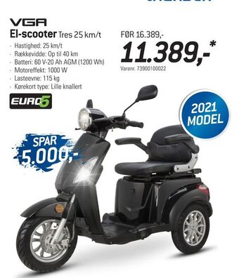Thansen El-scooter tilbud