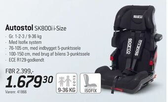Thansen Autostol tilbud