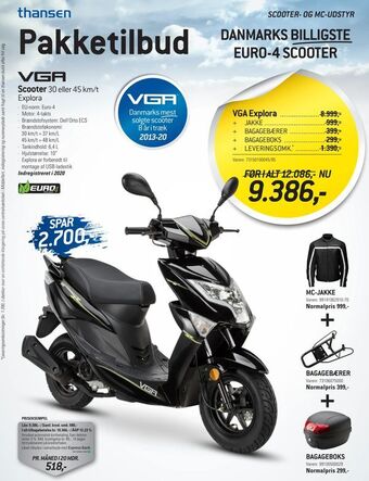 Thansen Scooter tilbud