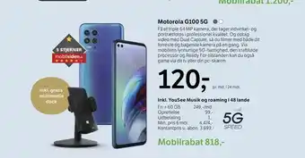 Motorola G100 5G