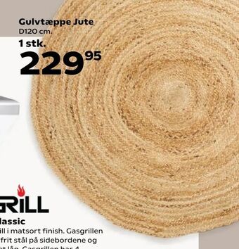 Gulvtæppe Jute