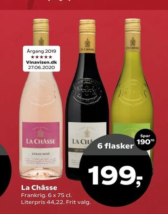 Kvickly La Châsse tilbud