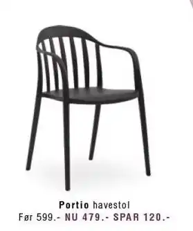 Ilva Portio havestole tilbud