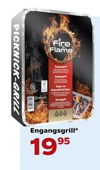 Kvickly Engangsgrill tilbud