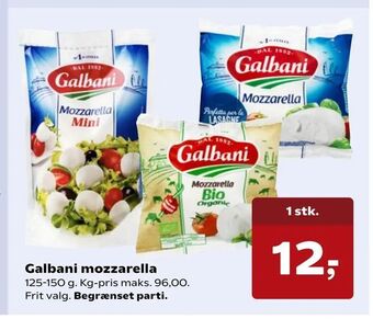 Kvickly Galbani mozzarella tilbud