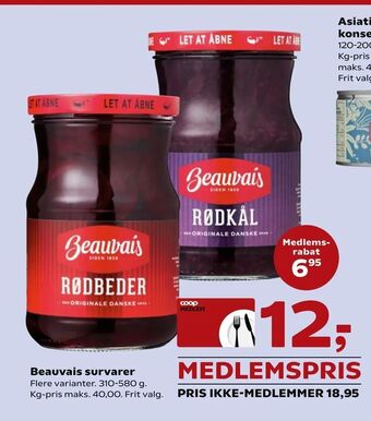 Kvickly Beauvais survarer tilbud