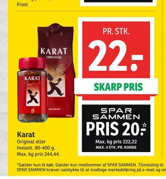 SPAR Karat tilbud