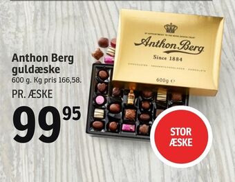 SPAR Anthon Berg guldæske tilbud
