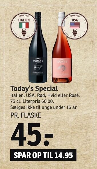 SPAR Today's Special tilbud