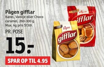 SPAR Pågen gifflar tilbud