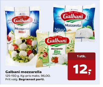 SuperBrugsen Galbani mozzarella tilbud