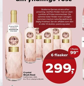 SuperBrugsen Crystal Blush Rosé tilbud