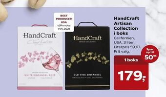 SuperBrugsen HandCraft Artisan Collection i boks tilbud
