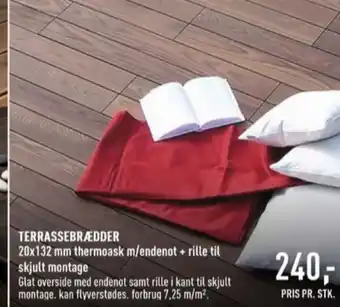 Johannes Fog Nilfisk terrassebrædder tilbud
