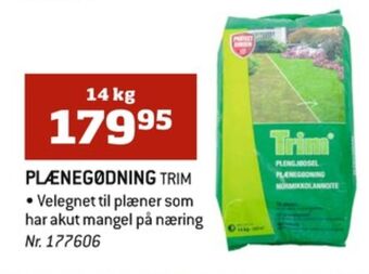 Trim gødning