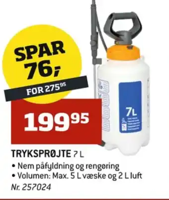 Bygma Hozelock tryksprøjte tilbud