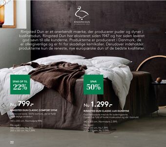 SengeSpecialisten Ringsted dun classic lux dundyne tilbud