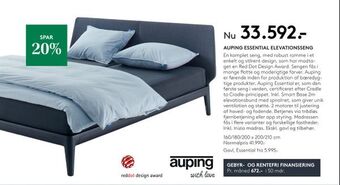 Auping essential elevationsseng
