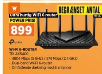 Power Tp-link router tilbud
