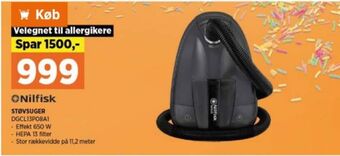 Power Nilfisk støvsuger tilbud