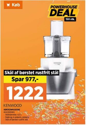 Power Kenwood køkkenmaskine tilbud