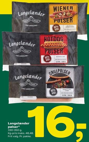 Langelænder pølser