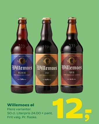 Coop 365 Willemoes øl tilbud