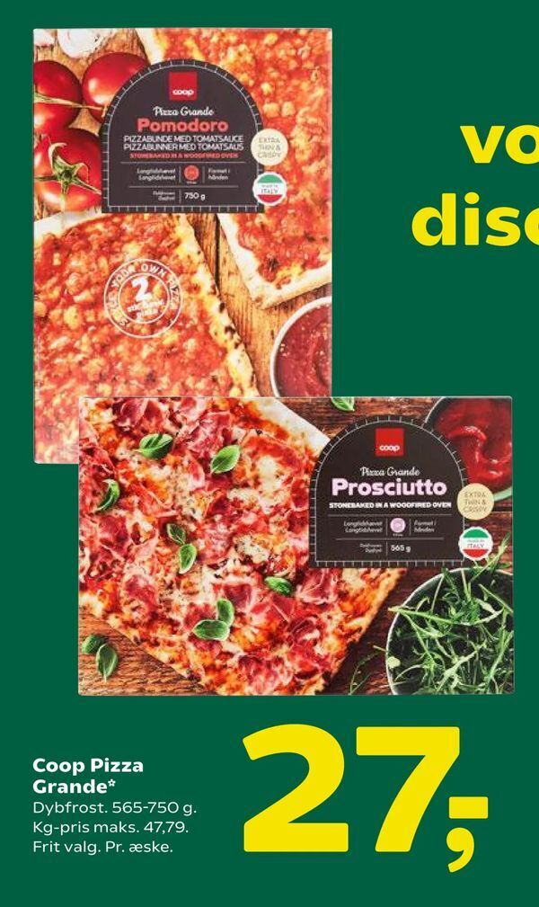 Coop Pizza Grande tilbud hos Coop 365