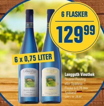 Otto Duborg Langguth Vinothek tilbud