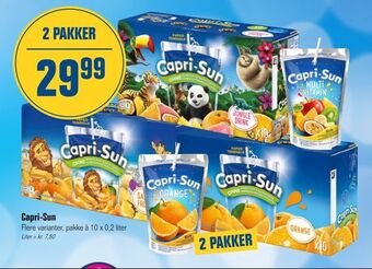 Otto Duborg Capri-Sun tilbud