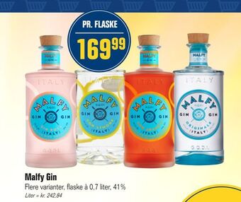 Otto Duborg Malfy Gin tilbud