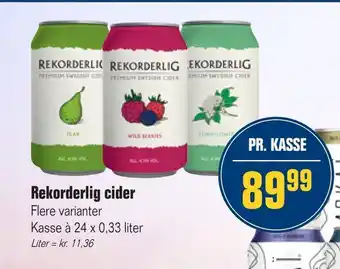 Rekorderlig cider