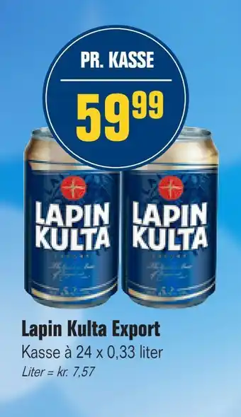Otto Duborg Lapin Kulta Export tilbud