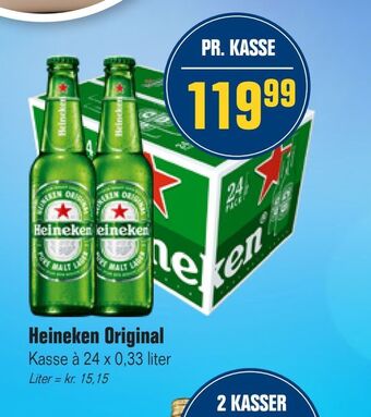 Otto Duborg Heineken Original tilbud