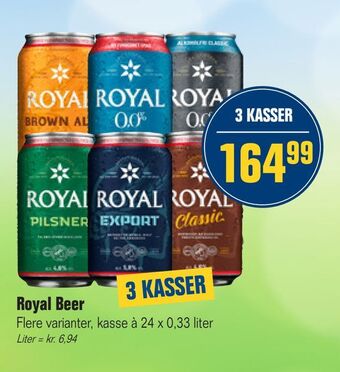 Otto Duborg Royal Beer tilbud