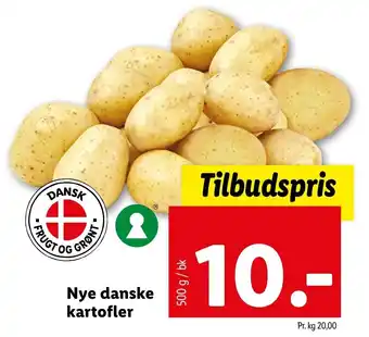 Lidl Nye Danske Kartofler 500g tilbud