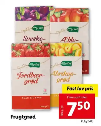 Frugtgrød 500g