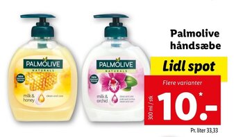 Lidl Palmolive Håndsæbe 300ml tilbud