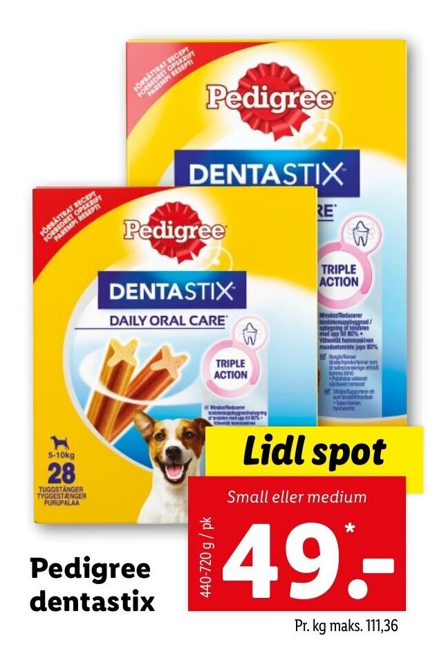 Lidl dentastix hot sale