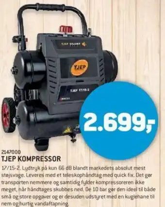 XL-BYG Tjep Kompressor 2147000 tilbud