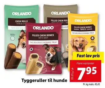 Tyggeruller Til Hunde 175-275g
