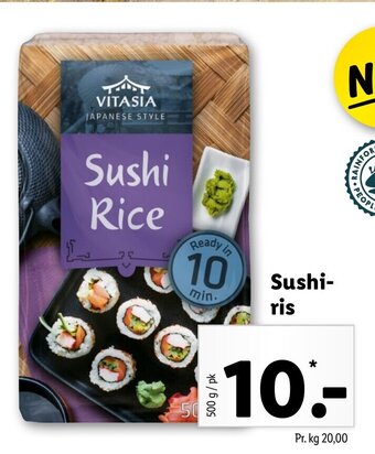 Lidl Sushiris 500g tilbud