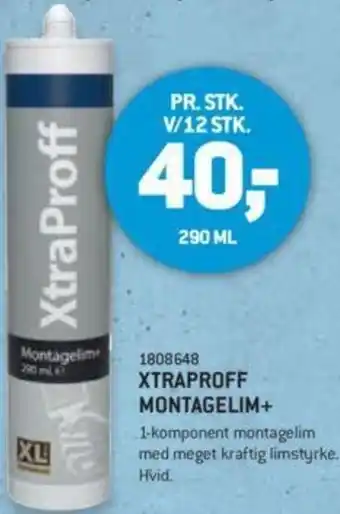 XtraProff Montagelim+ 290 ml 1808648