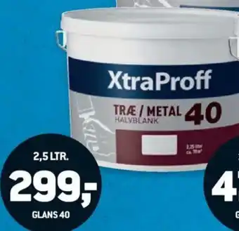 XL-BYG Xtraproff Træ & Metal 40 1948417 1948418 tilbud