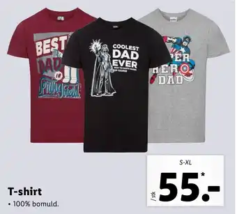 Lidl T-Shirt S-XL tilbud