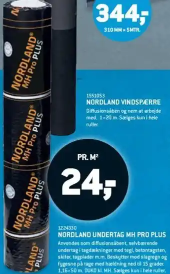 Nordland Undertag MH Pro Plus 1224330