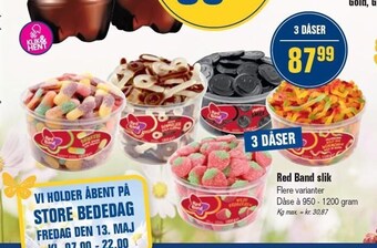 Otto Duborg Red Band slik tilbud